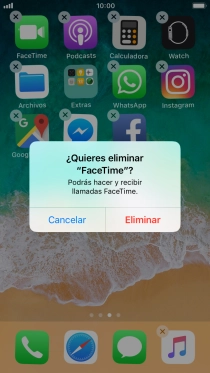 Pulsa Eliminar. Pulsa Eliminar.