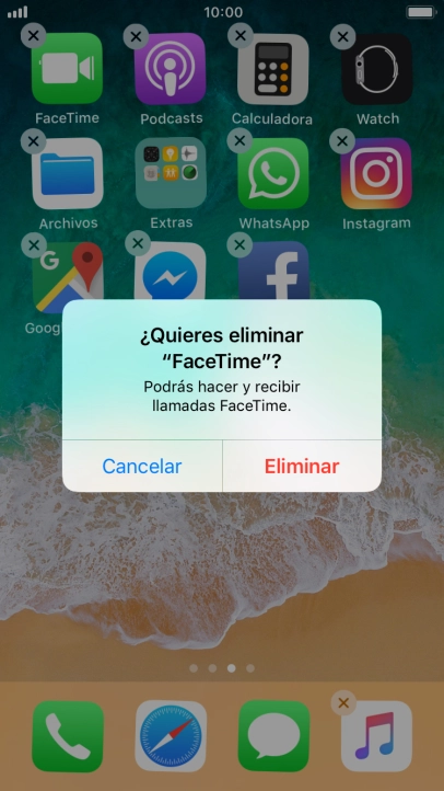 Pulsa Eliminar. Pulsa Eliminar.
