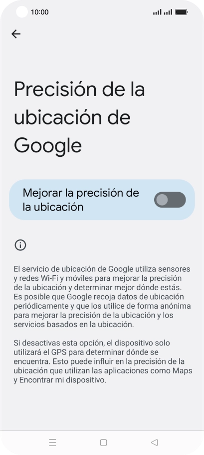 Si pulsas el indicador junto a Si pulsas el indicador junto a
