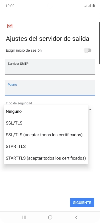Pulsa Ninguno para desactivar la función. Pulsa Ninguno para desactivar la función.