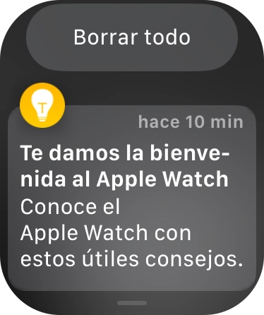 Pulsa la notificación deseada para abrirla. Pulsa la notificación deseada para abrirla.