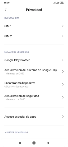 Pulsa la tarjeta SIM deseada. Pulsa la tarjeta SIM deseada.