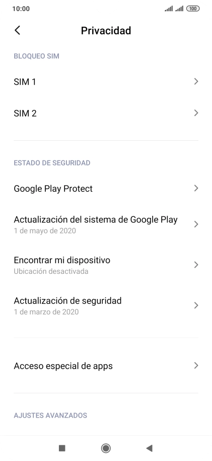 Pulsa la tarjeta SIM deseada. Pulsa la tarjeta SIM deseada.