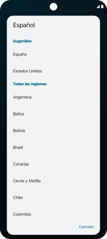 Pulsa el país deseado. Pulsa el país deseado.