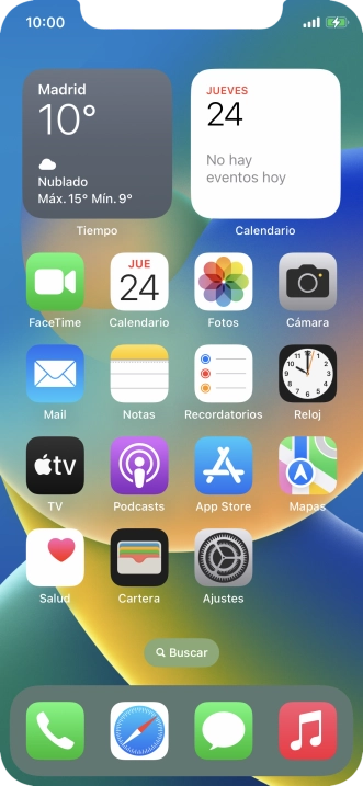Cuando el icono de carga de batería aparece en la pantalla, el teléfono se está cargando. Cuando el icono de carga de batería aparece en la pantalla, el teléfono se está cargando.