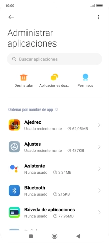 Pulsa la app deseada. Pulsa la app deseada.