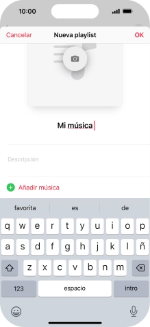 Pulsa Añadir música. Pulsa Añadir música.