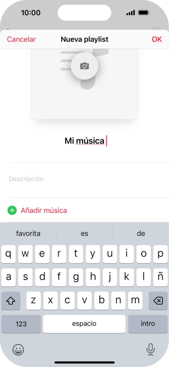 Pulsa Añadir música. Pulsa Añadir música.