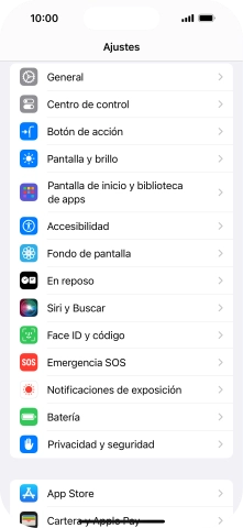 Pulsa Pantalla de inicio y biblioteca de apps.