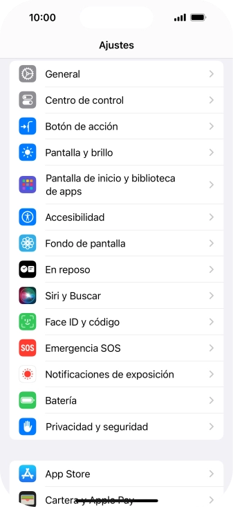 Pulsa Pantalla de inicio y biblioteca de apps.