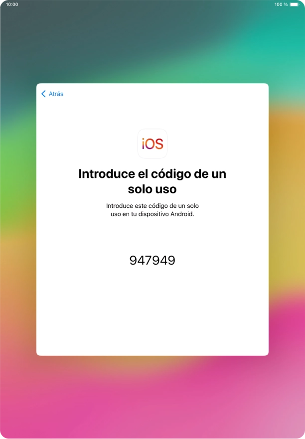 Seguir las indicaciones de la pantalla y de la app Seguir las indicaciones de la pantalla y de la app