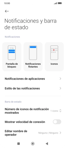 Pulsa Notificaciones de aplicaciones. Pulsa Notificaciones de aplicaciones.