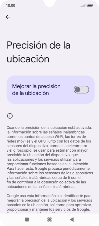 Si pulsas el indicador junto a Si pulsas el indicador junto a