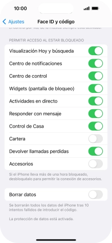 Pulsa el indicador junto a Pulsa el indicador junto a