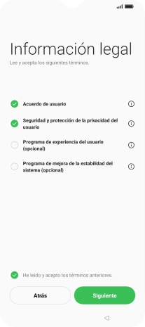 Pulsa Siguiente. Pulsa Siguiente.