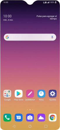 Cuando el icono de carga de batería aparece en la pantalla, el teléfono se está cargando. Cuando el icono de carga de batería aparece en la pantalla, el teléfono se está cargando.