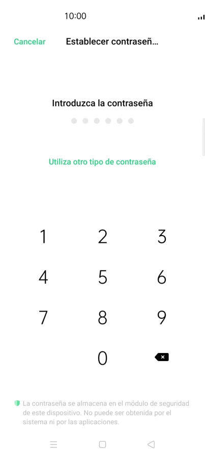 Pulsa Utiliza otro tipo de contraseña. Pulsa Utiliza otro tipo de contraseña.