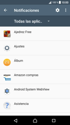 Pulsa la app deseada. Pulsa la app deseada.