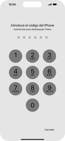 Utiliza el código de seguridad que has creado. La app ya no está bloqueada. Utiliza el código de seguridad que has creado. La app ya no está bloqueada.
