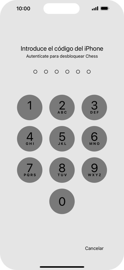 Utiliza el código de seguridad que has creado. La app ya no está bloqueada. Utiliza el código de seguridad que has creado. La app ya no está bloqueada.