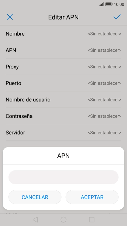 Introduce airtelwap.es y pulsa ACEPTAR. Introduce airtelwap.es y pulsa ACEPTAR.