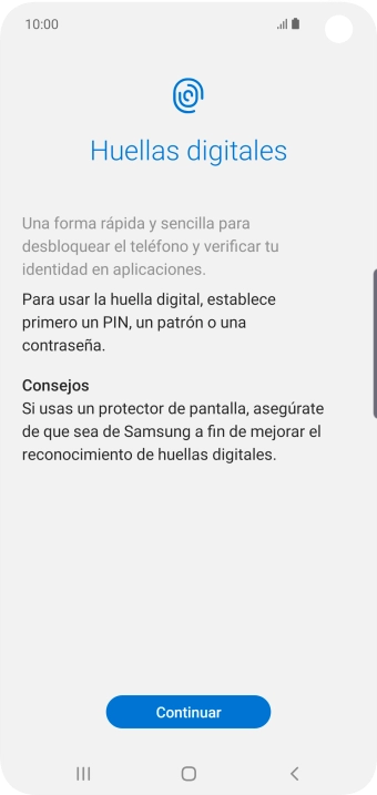 Pulsa Continuar. Pulsa Continuar.