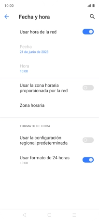 Pulsa el indicador junto a Pulsa el indicador junto a