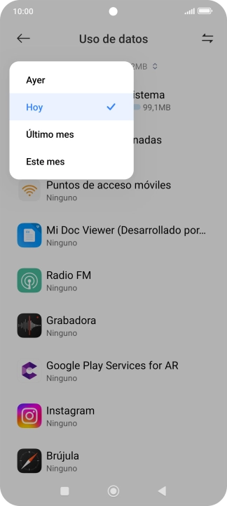 Pulsa el ajuste deseado. Pulsa el ajuste deseado.
