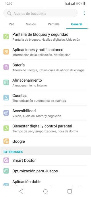 Pulsa Cuentas.