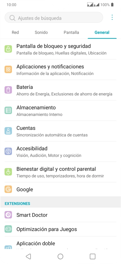 Pulsa Cuentas.