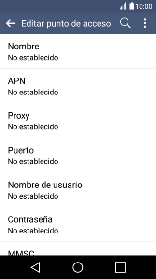 Pulsa Nombre. Pulsa Nombre.