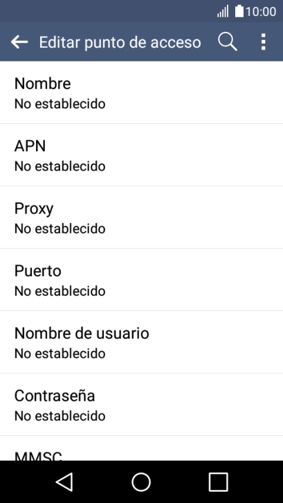 Pulsa Nombre. Pulsa Nombre.