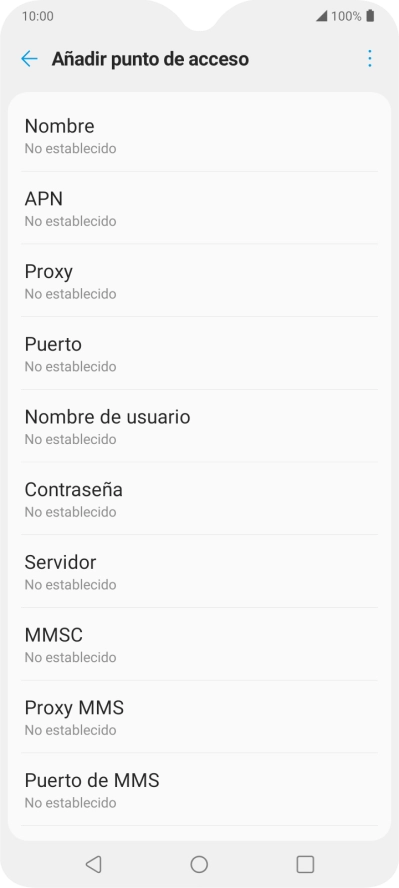 Pulsa Nombre. Pulsa Nombre.