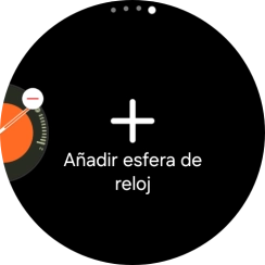 Pulsa Añadir esfera de reloj. Pulsa Añadir esfera de reloj.