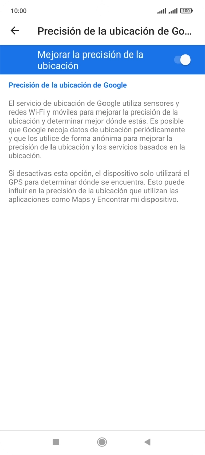 Si pulsas el indicador junto a Si pulsas el indicador junto a