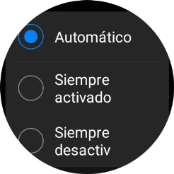 Pulsa el ajuste deseado del uso de los datos móviles. Pulsa el ajuste deseado del uso de los datos móviles.