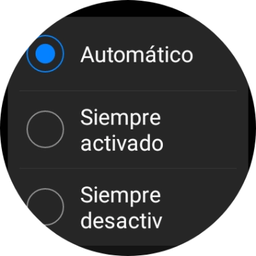 Pulsa el ajuste deseado del uso de los datos móviles. Pulsa el ajuste deseado del uso de los datos móviles.
