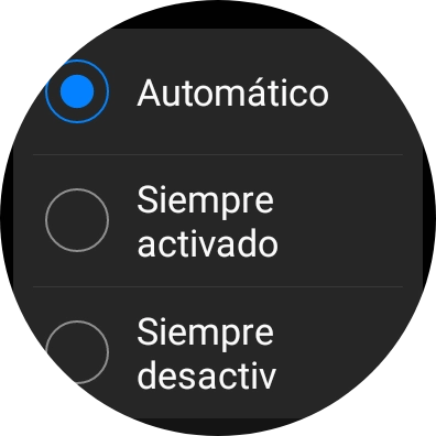 Pulsa el ajuste deseado del uso de los datos móviles. Pulsa el ajuste deseado del uso de los datos móviles.