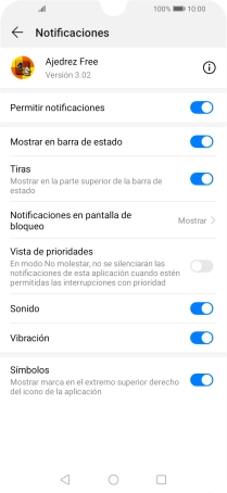 Pulsa el indicador junto a Pulsa el indicador junto a