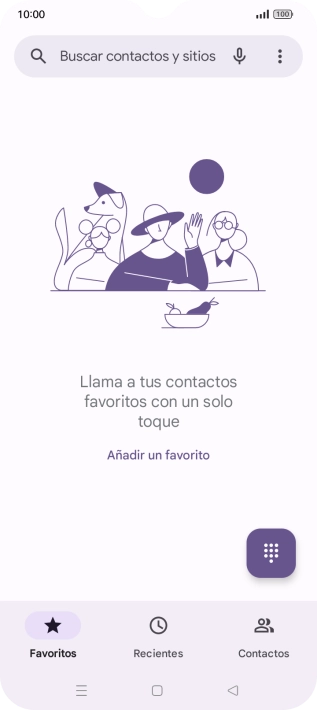 Pulsa el icono de menú. Pulsa el icono de menú.