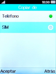Selecciona SIM. Selecciona SIM.