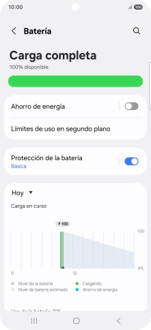 Pulsa Ahorro de energía. Pulsa Ahorro de energía.