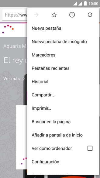 Pulsa la estrella.
