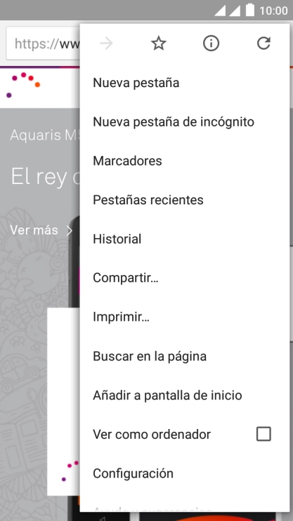 Pulsa la estrella.