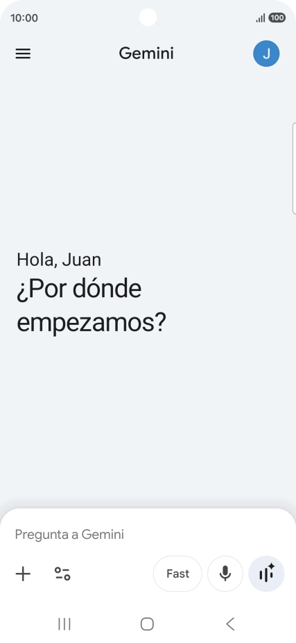 Pulsa el icono de perfil.