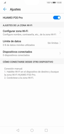Pulsa la tecla de inicio para terminar y regresar a la pantalla de inicio.