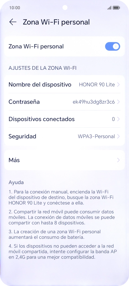 Desliza el dedo hacia arriba desde la parte inferior de la pantalla para terminar y volver a la pantalla de inicio.