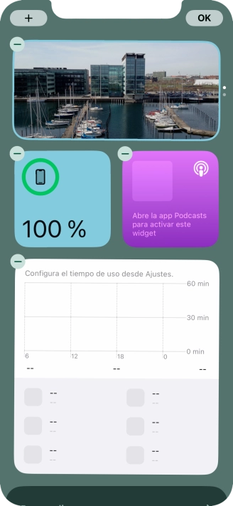 Pulsa el icono de añadir. Pulsa el icono de añadir.