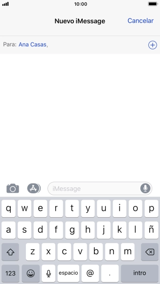 También puedes enviar fotografías, vídeos, mensajes de sonido y diferentes efectos en el iMessage. Sigue las indicaciones de la pantalla para enviar tu iMessage con el contenido deseado.