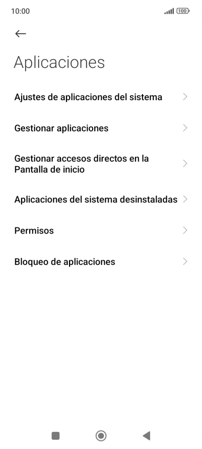 Pulsa Gestionar aplicaciones. Pulsa Gestionar aplicaciones.